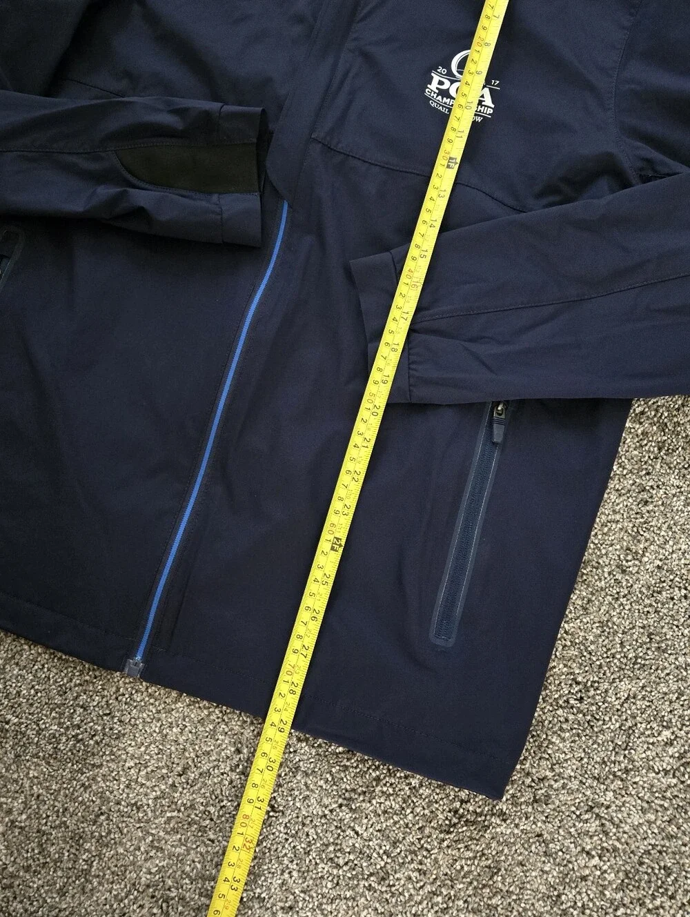 Polo Ralph Lauren Navy 2017 PGA Championship Qual Hollow Windbreaker/Jacket L